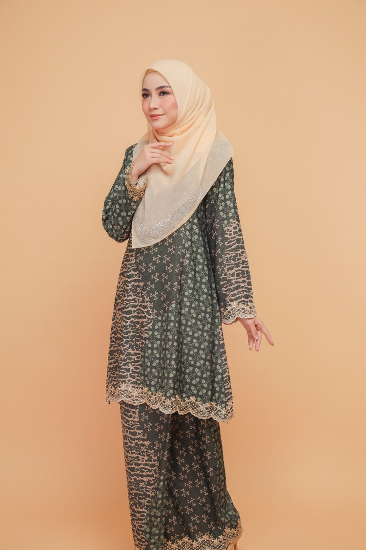 GAMILA MODERN RIAU - SAGE GREEN