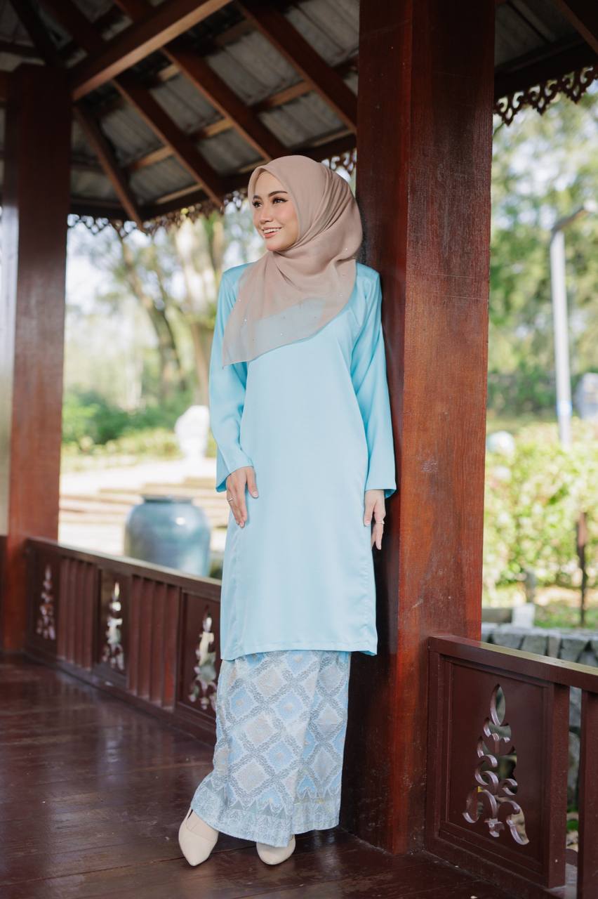 Qaseh Puteri Songket - BABY BLUE