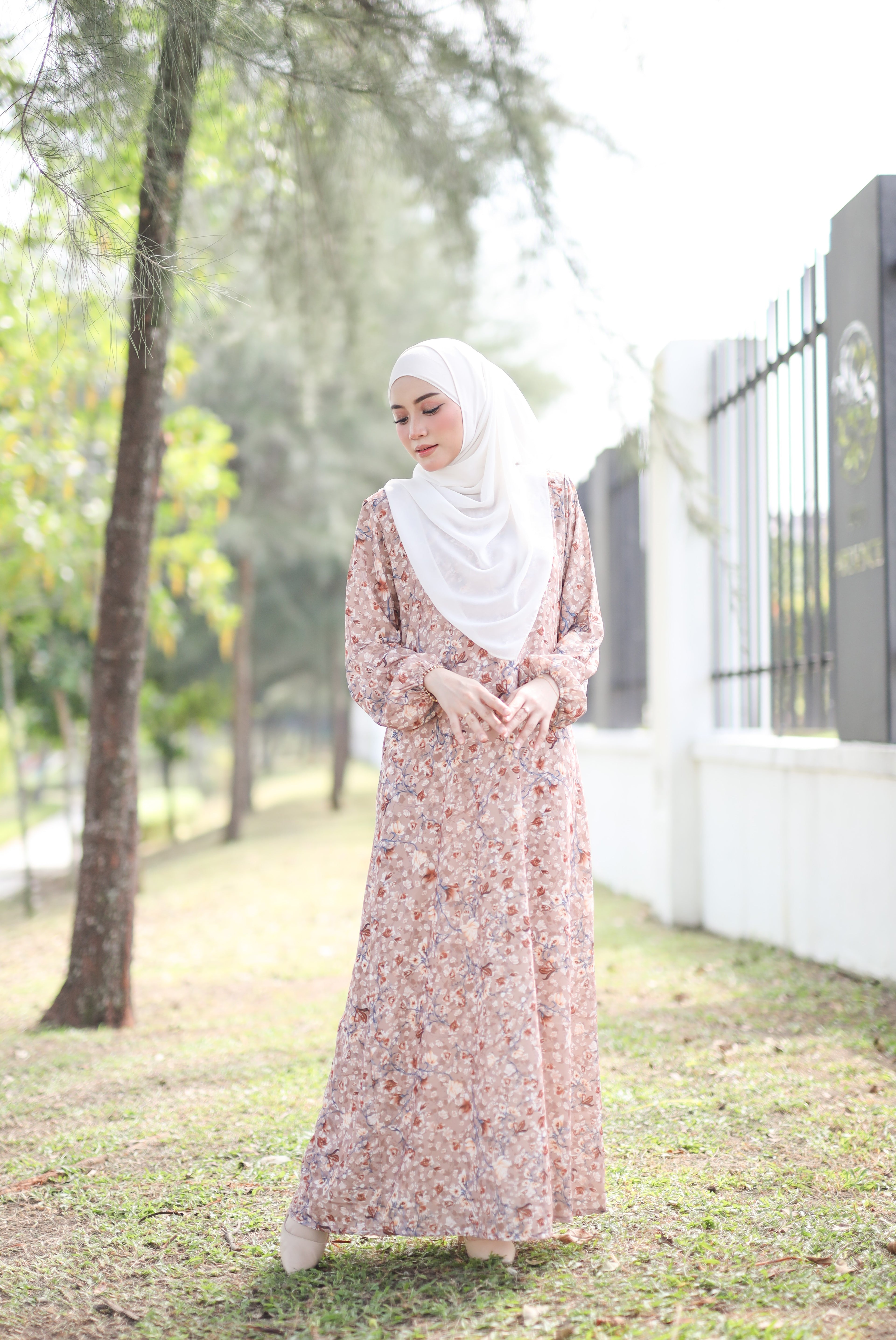 Jubah Adawiyah - JDS-615 ( NUDE BROWN )