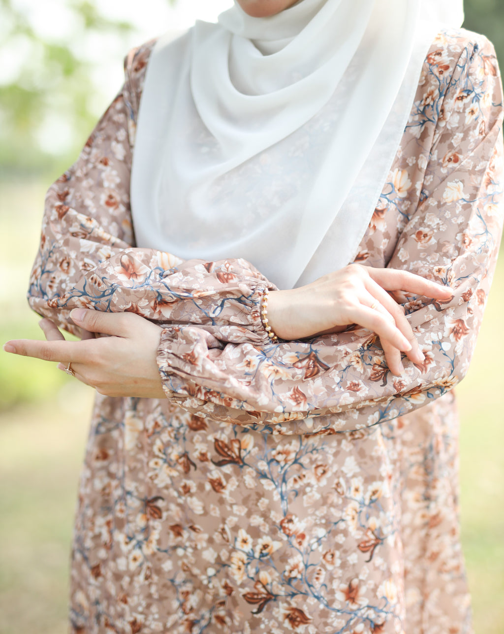 Jubah Adawiyah - JDS-615 ( NUDE BROWN )