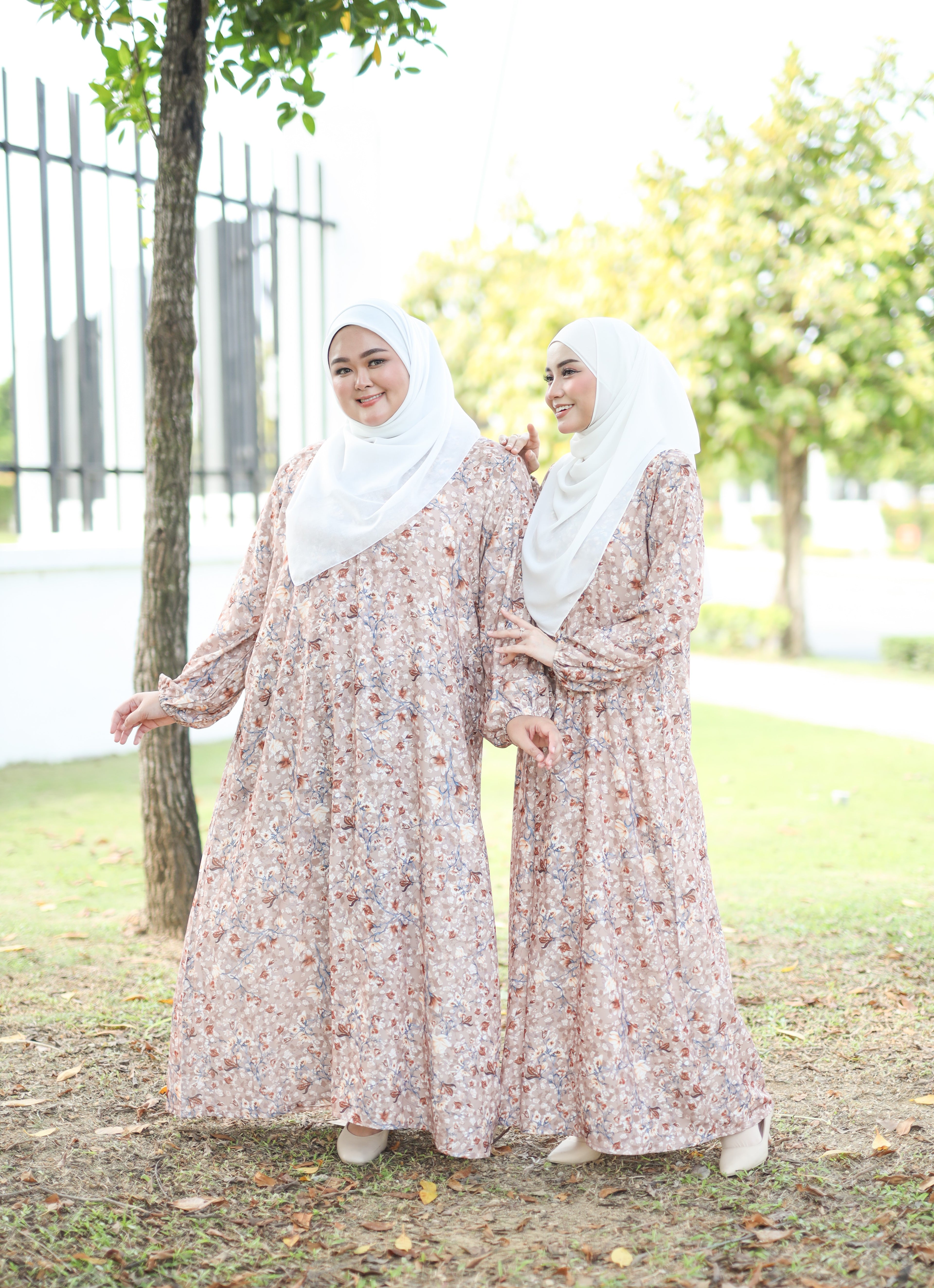 Jubah Adawiyah - JDS-615 ( NUDE BROWN )