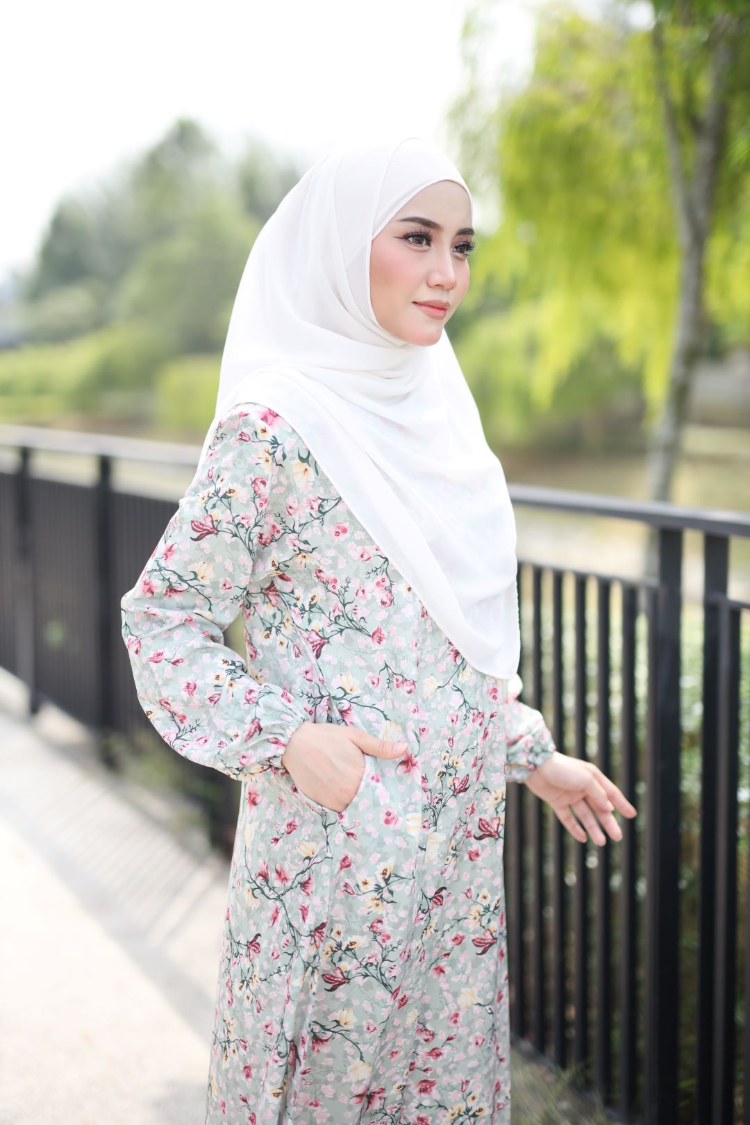 Jubah Adawiyah - JDS-617 ( PASTEL MINT )