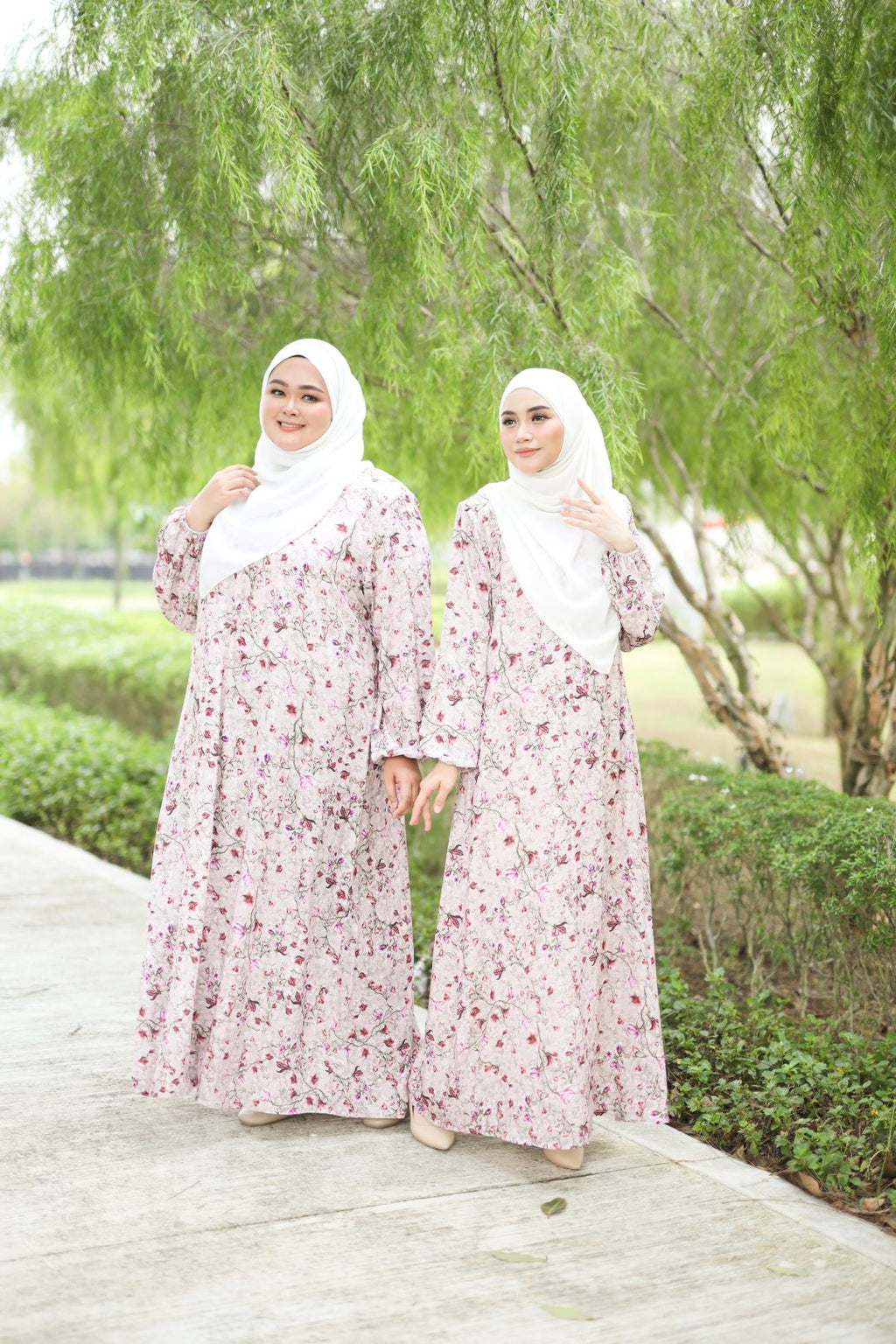 Jubah Adawiyah - JDS-618 ( PINK KHAKI )