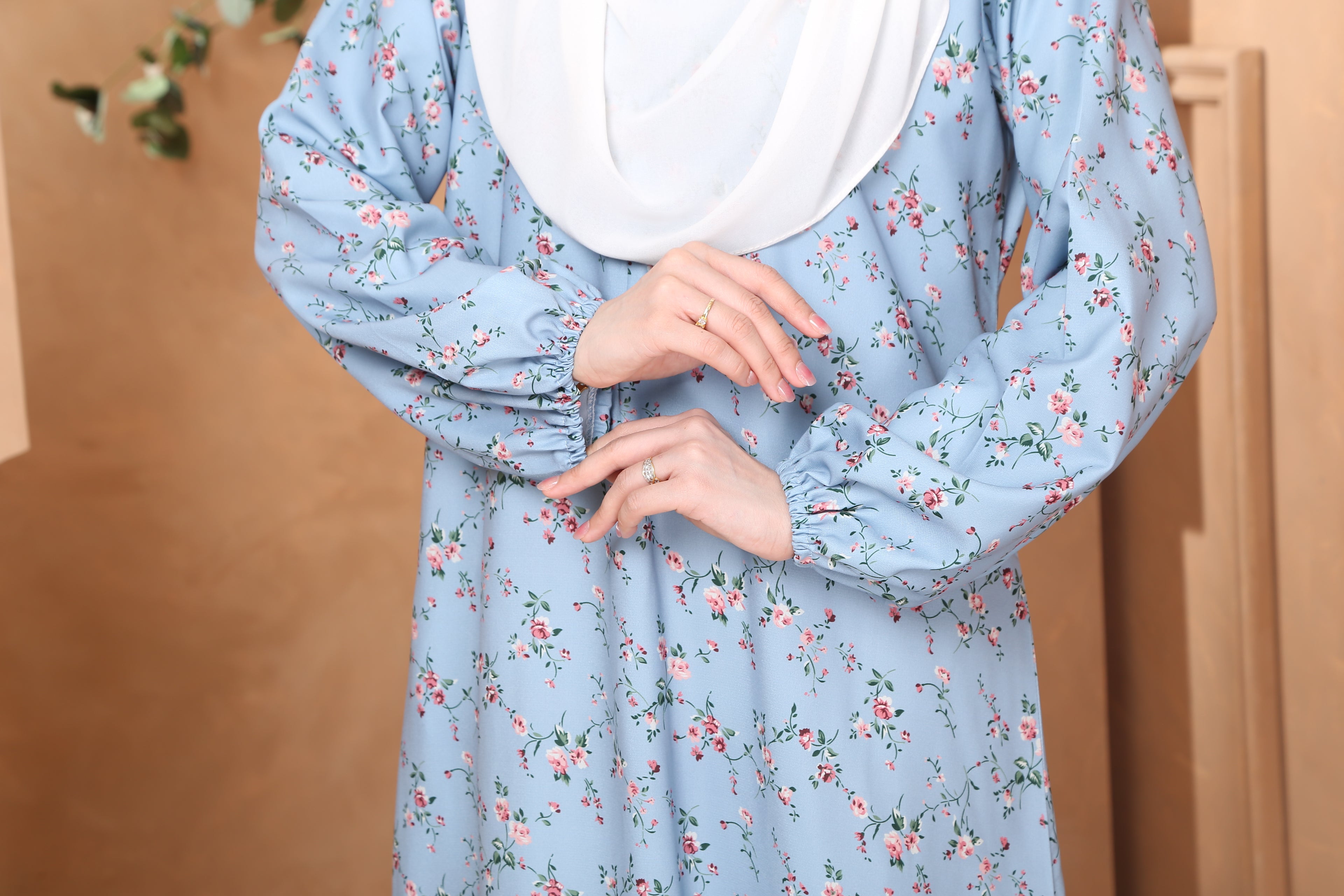 Jubah Helena Exclusive - JHE-524 ( BABY BLUE )