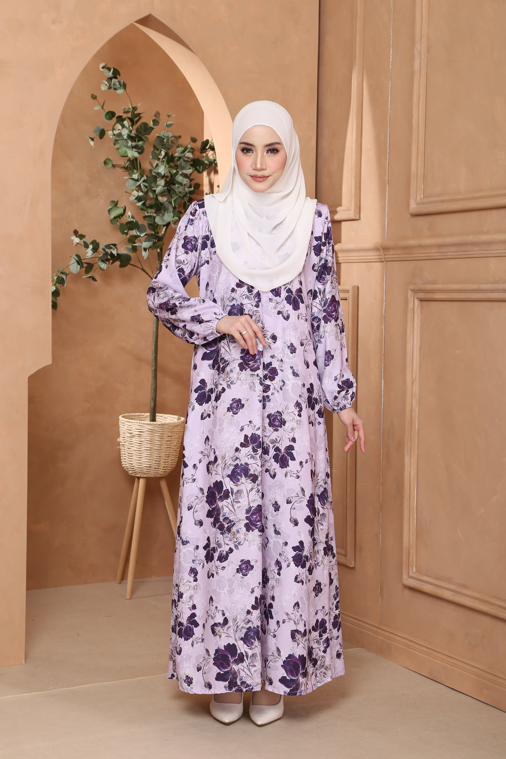 Jubah Maryam Exclusive - JME-807 ( LAVENDER )