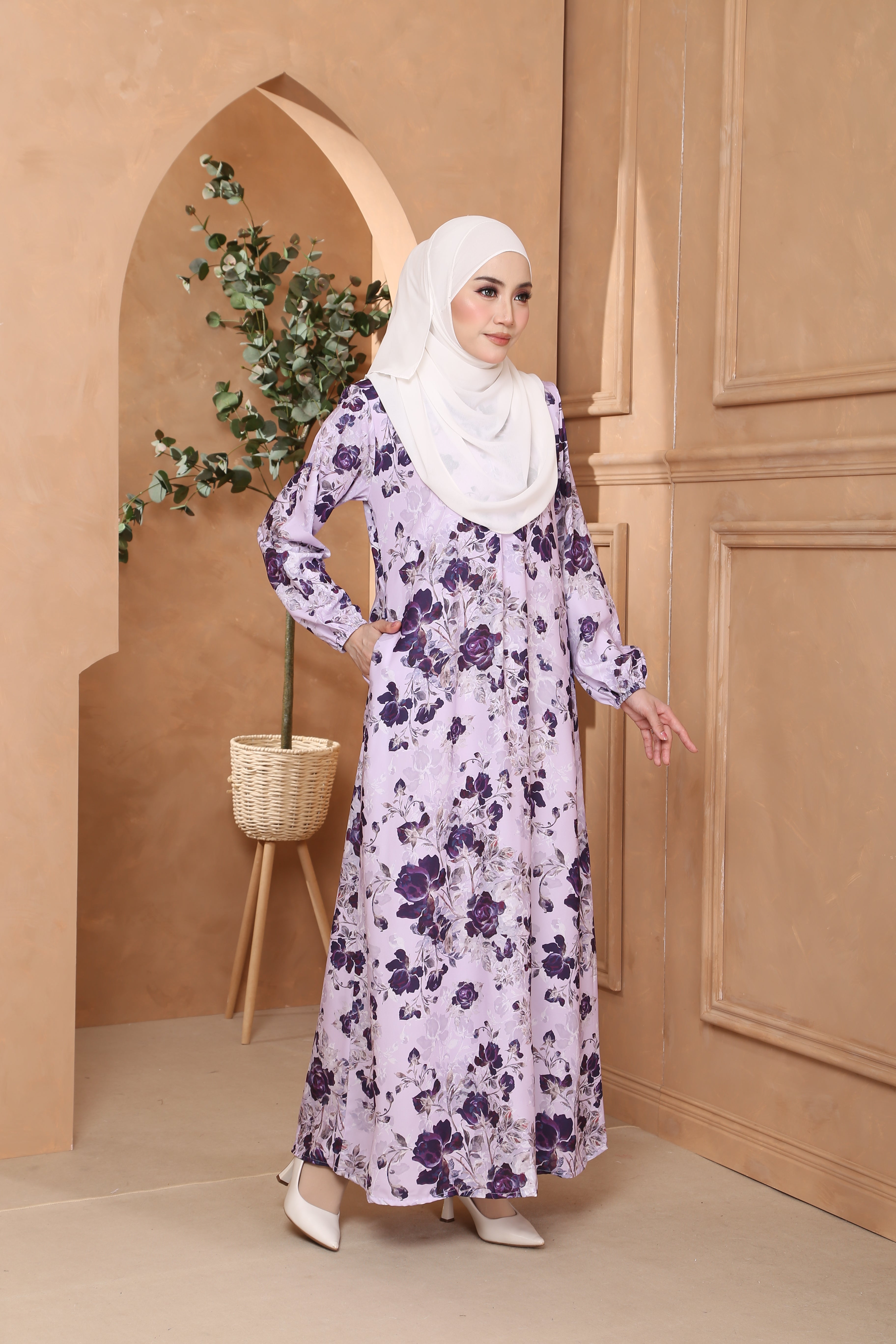 Jubah Maryam Exclusive - JME-807 ( LAVENDER )
