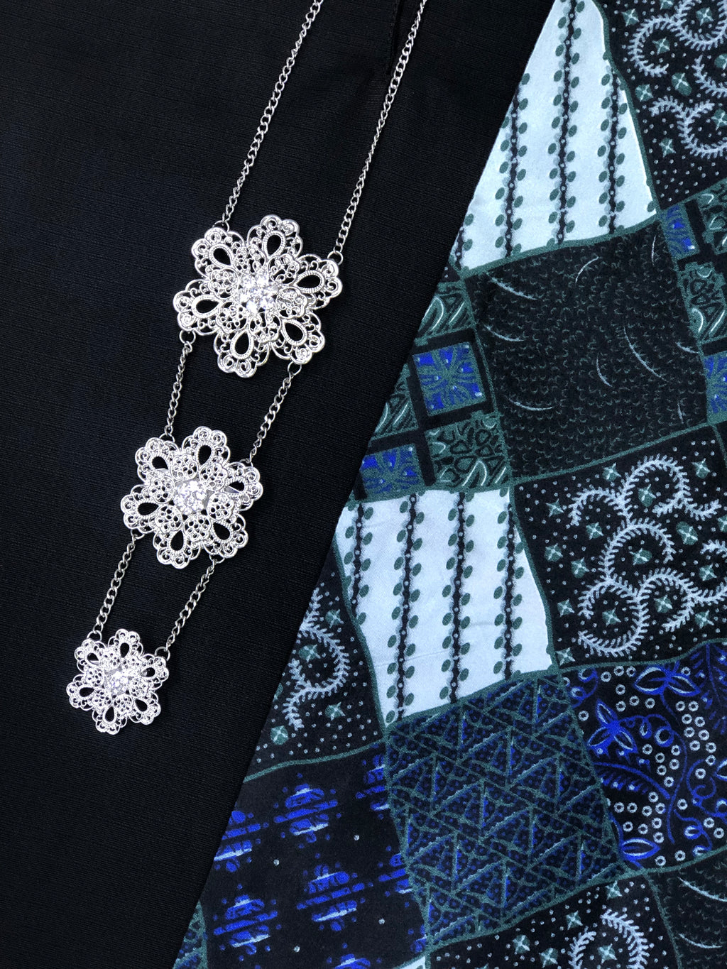 KURUNG PAHANG MAHSURI - BLACK