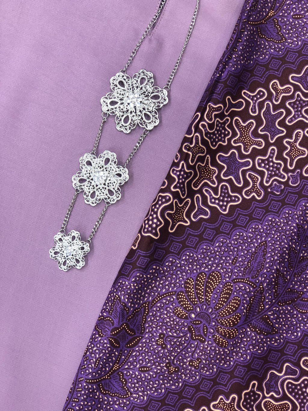 KURUNG PAHANG MAHSURI - LILAC