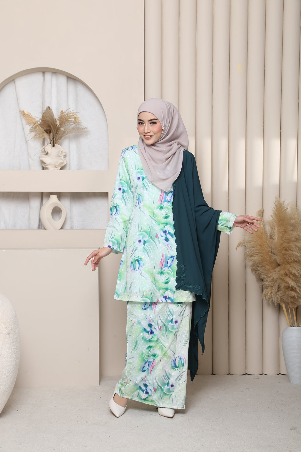 Kyoto Sulam Exclusive - GREEN
