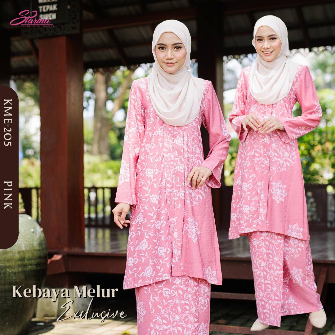 KEBAYA MELUR EXCLUSIVE - PINK