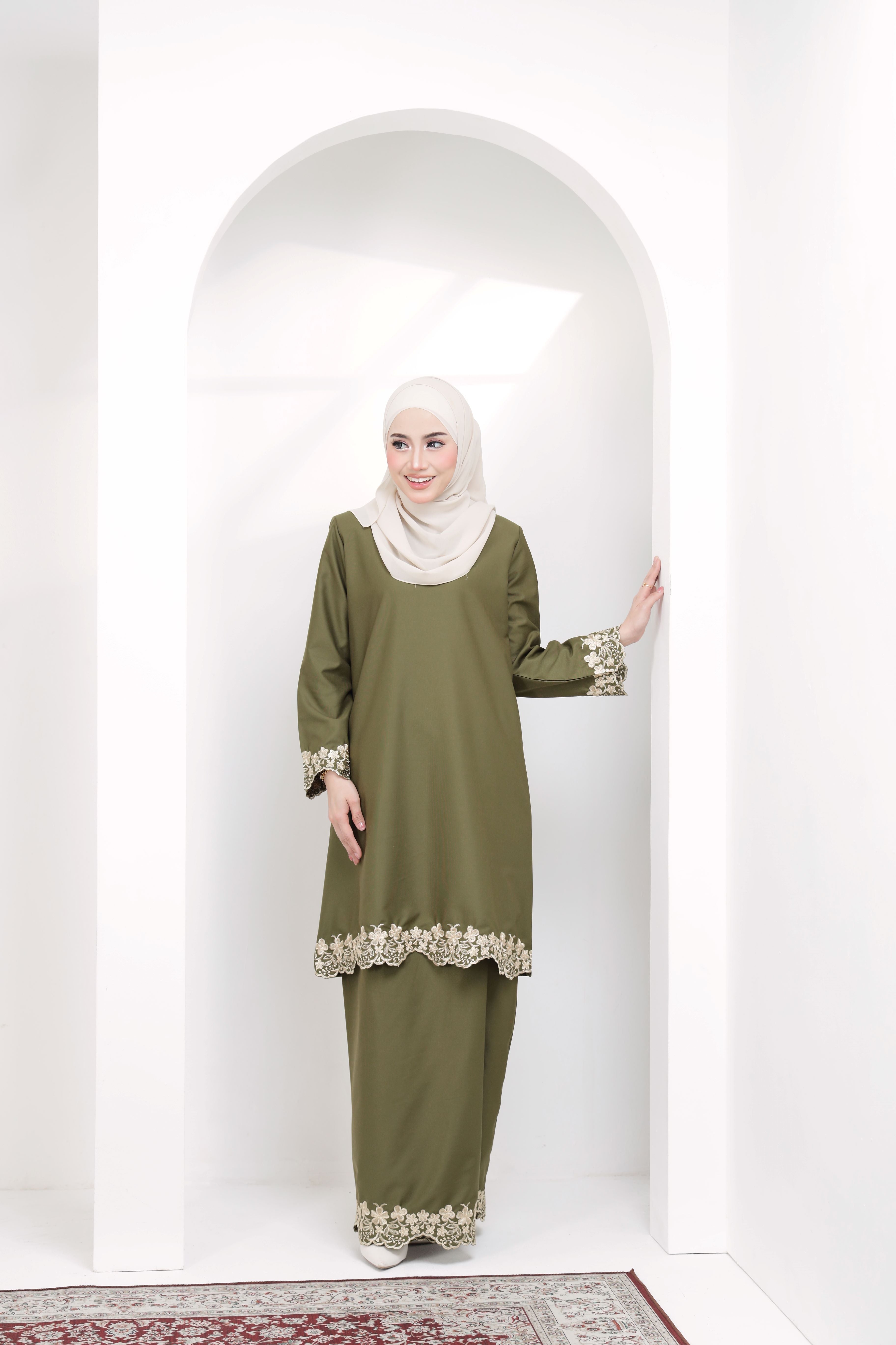 FIONA ROSE EXCLUSIVE 2.0 - FRE-213- OLIVE GREEN (GERMAN COTTON)