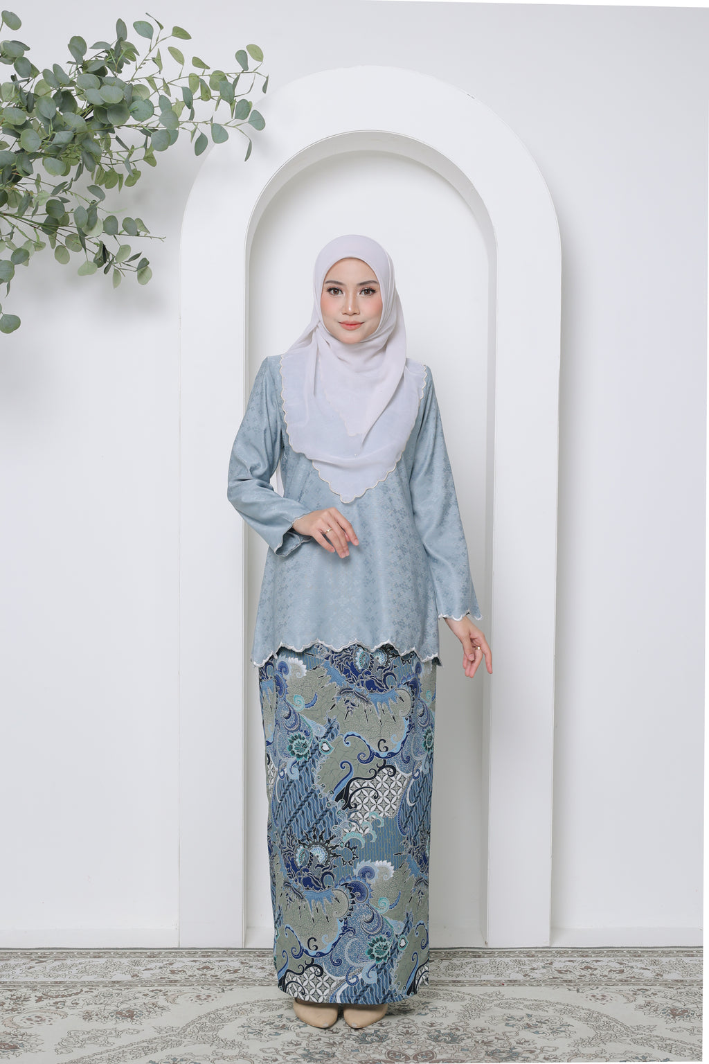 Suri Kedah Exclusive - DUSTY BLUE