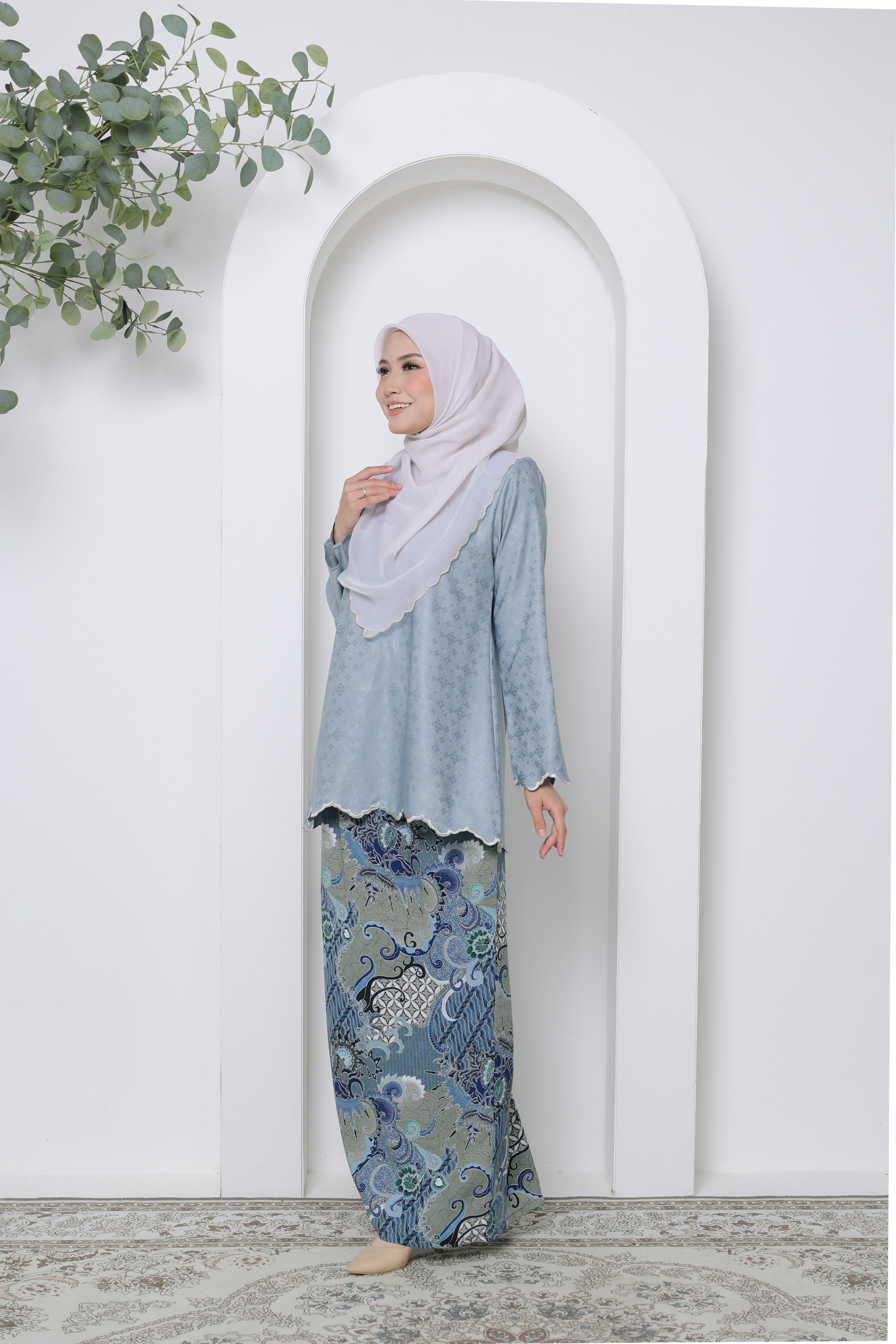 Suri Kedah Exclusive - DUSTY BLUE