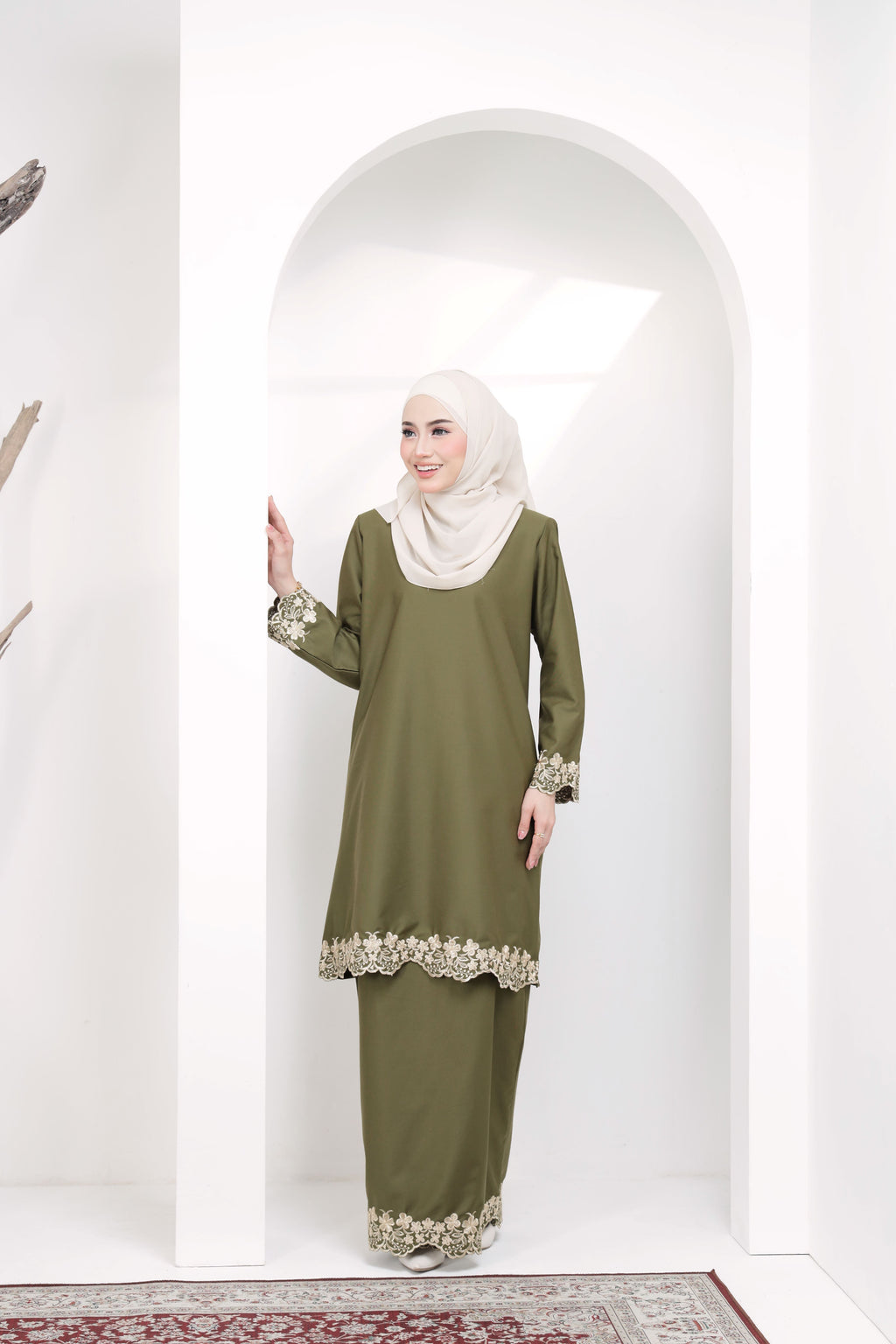 FIONA ROSE EXCLUSIVE 2.0 - FRE-213- OLIVE GREEN (GERMAN COTTON)