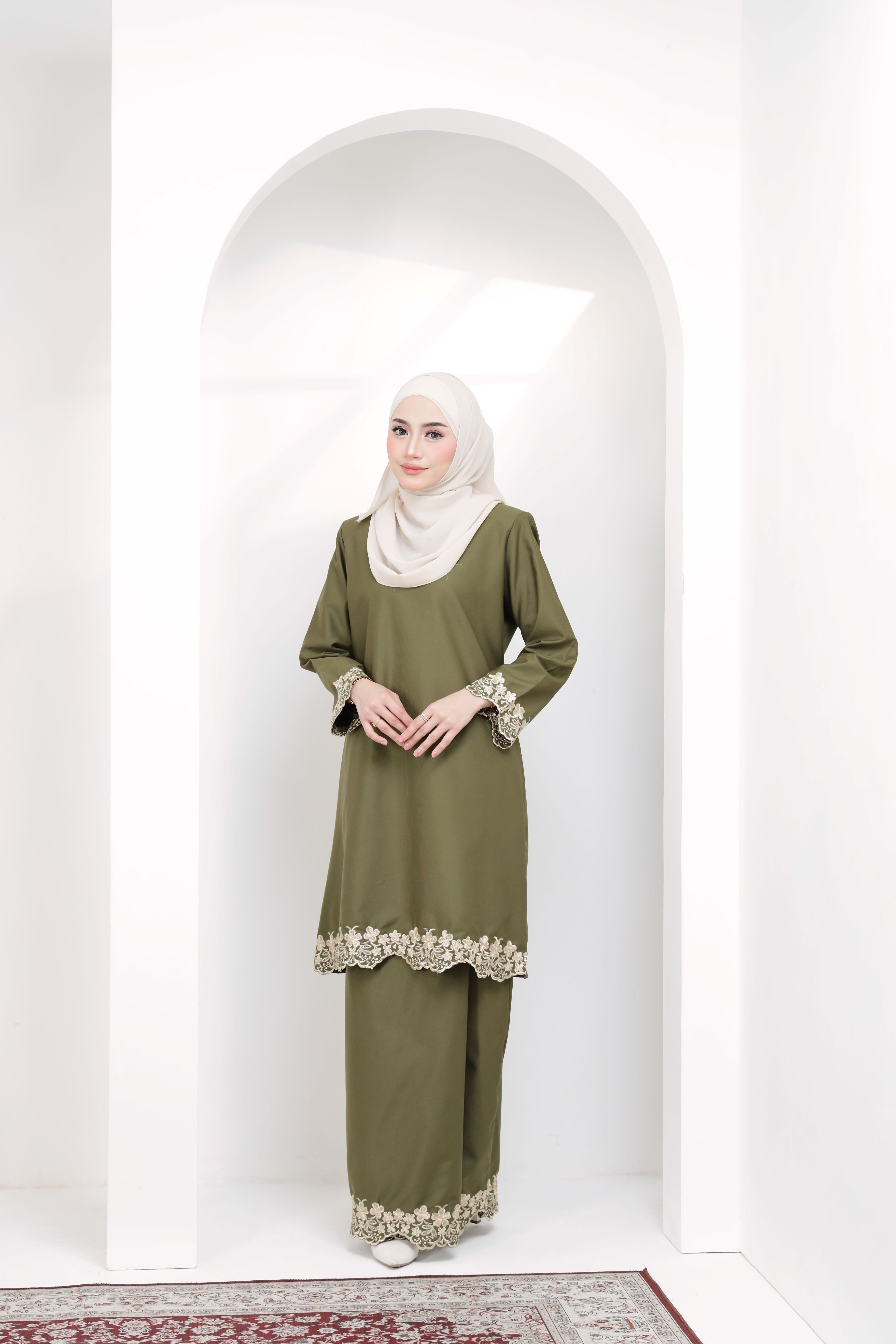 FIONA ROSE EXCLUSIVE 2.0 - FRE-213- OLIVE GREEN (GERMAN COTTON)