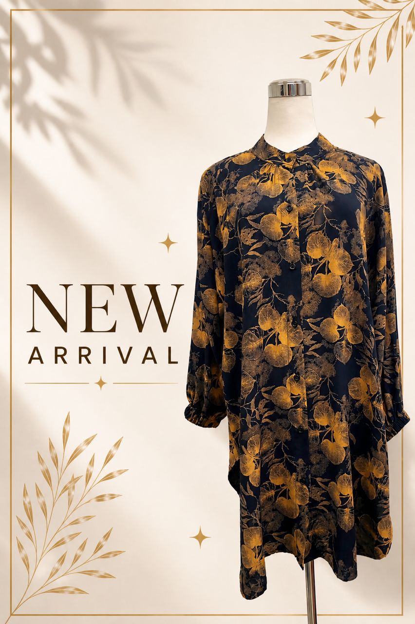 Blouse Viscose Baggy Style (FREESIZE)
