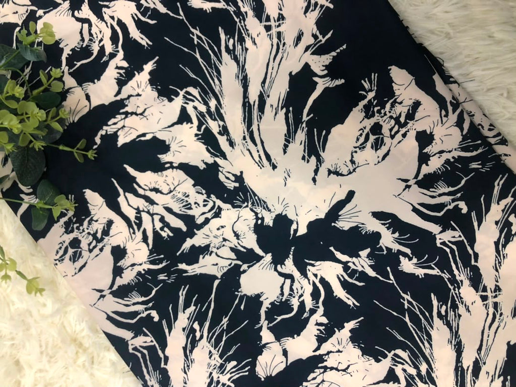 Clara Snow Silk -CSS-725 (BLUE BLACK)