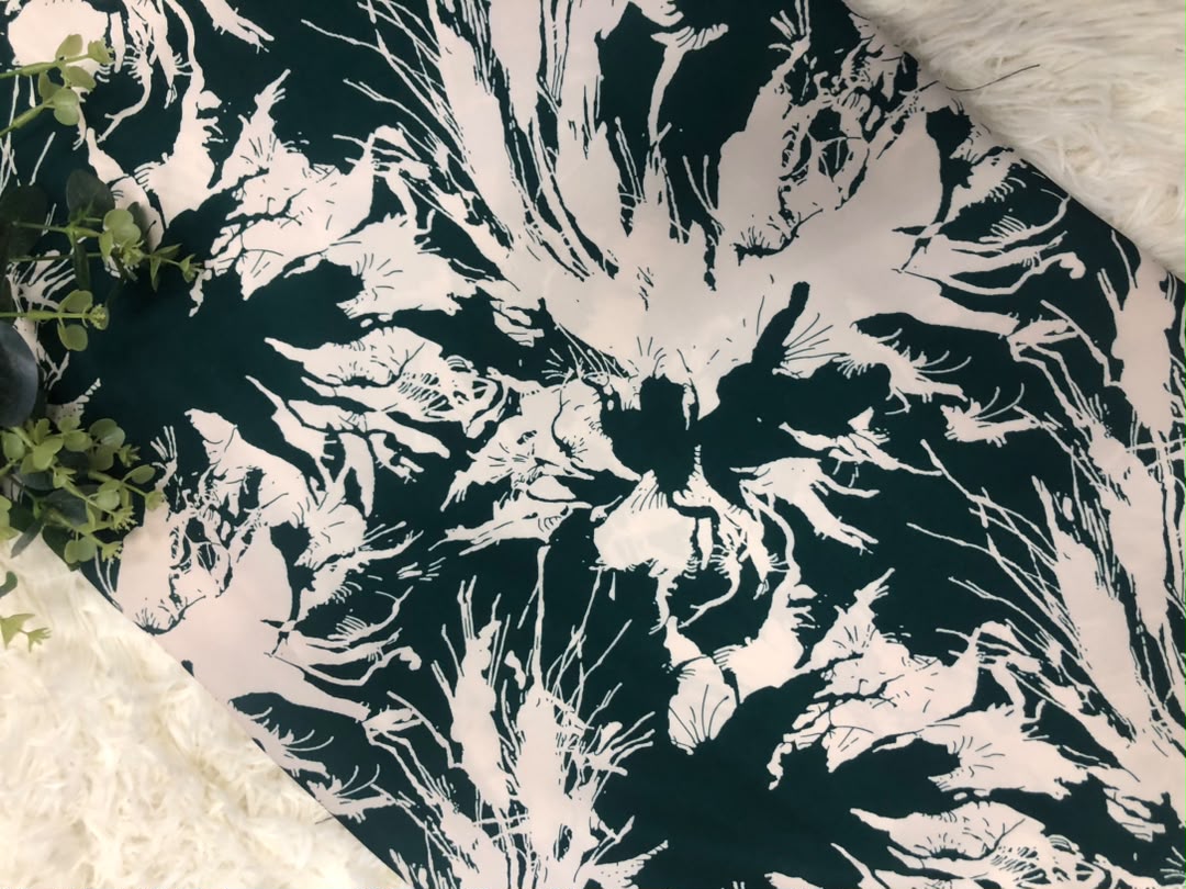 Clara Snow Silk -CSS-723 (EMERALD GREEN)