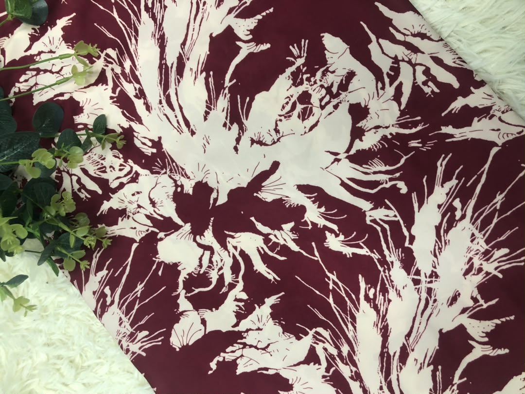 Clara Snow Silk -CSS-720 (MAROON)