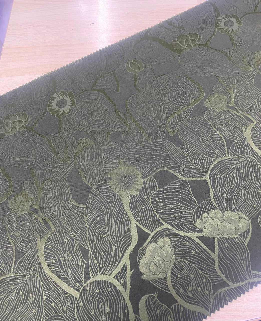 Snow Brocade Exclusive- SBE-127 (OLIVE GREEN)