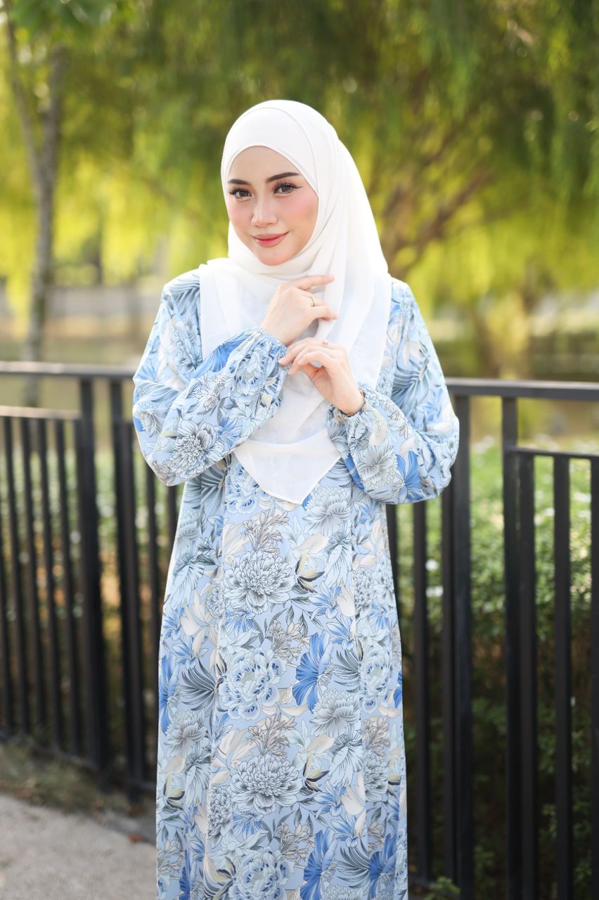 Jubah Adawiyah - JDS-612 ( BABY BLUE )
