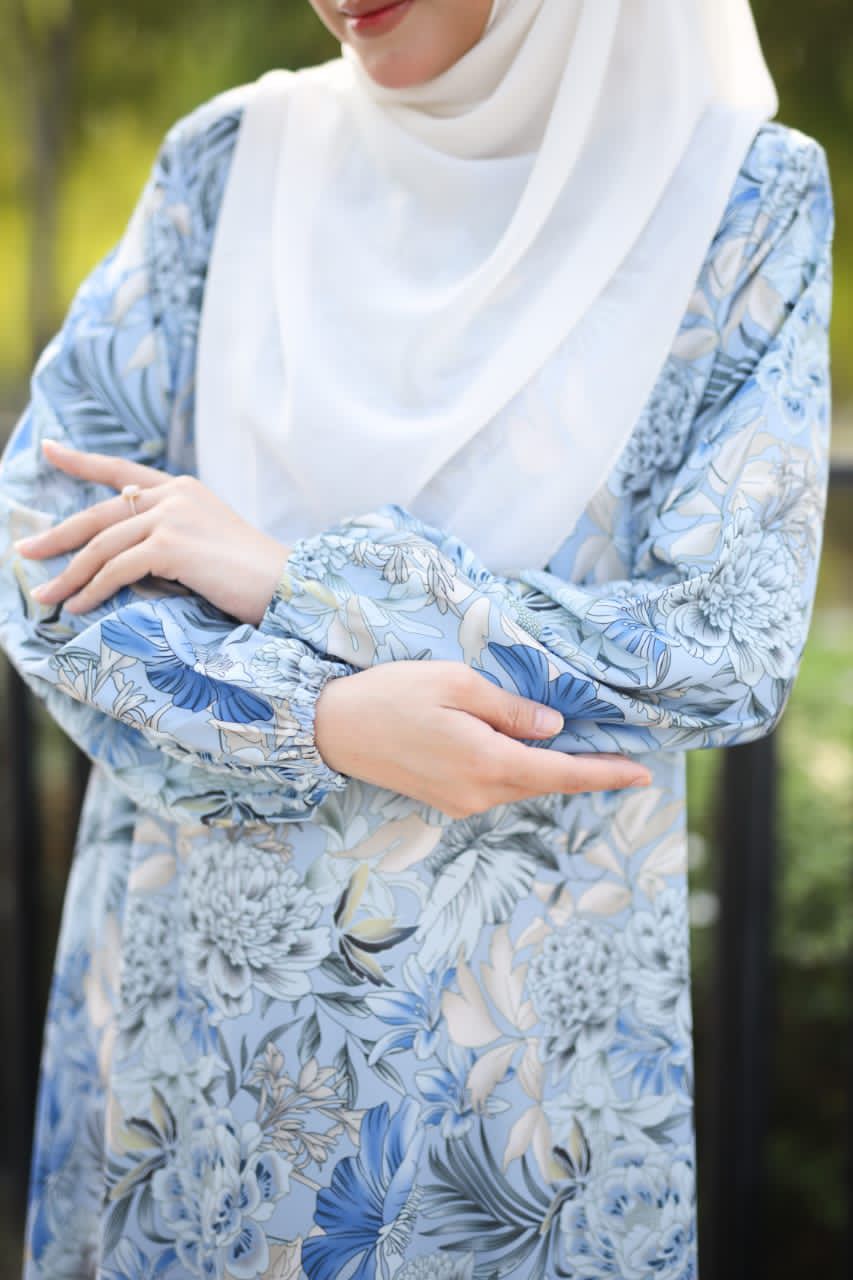 Jubah Adawiyah - JDS-612 ( BABY BLUE )