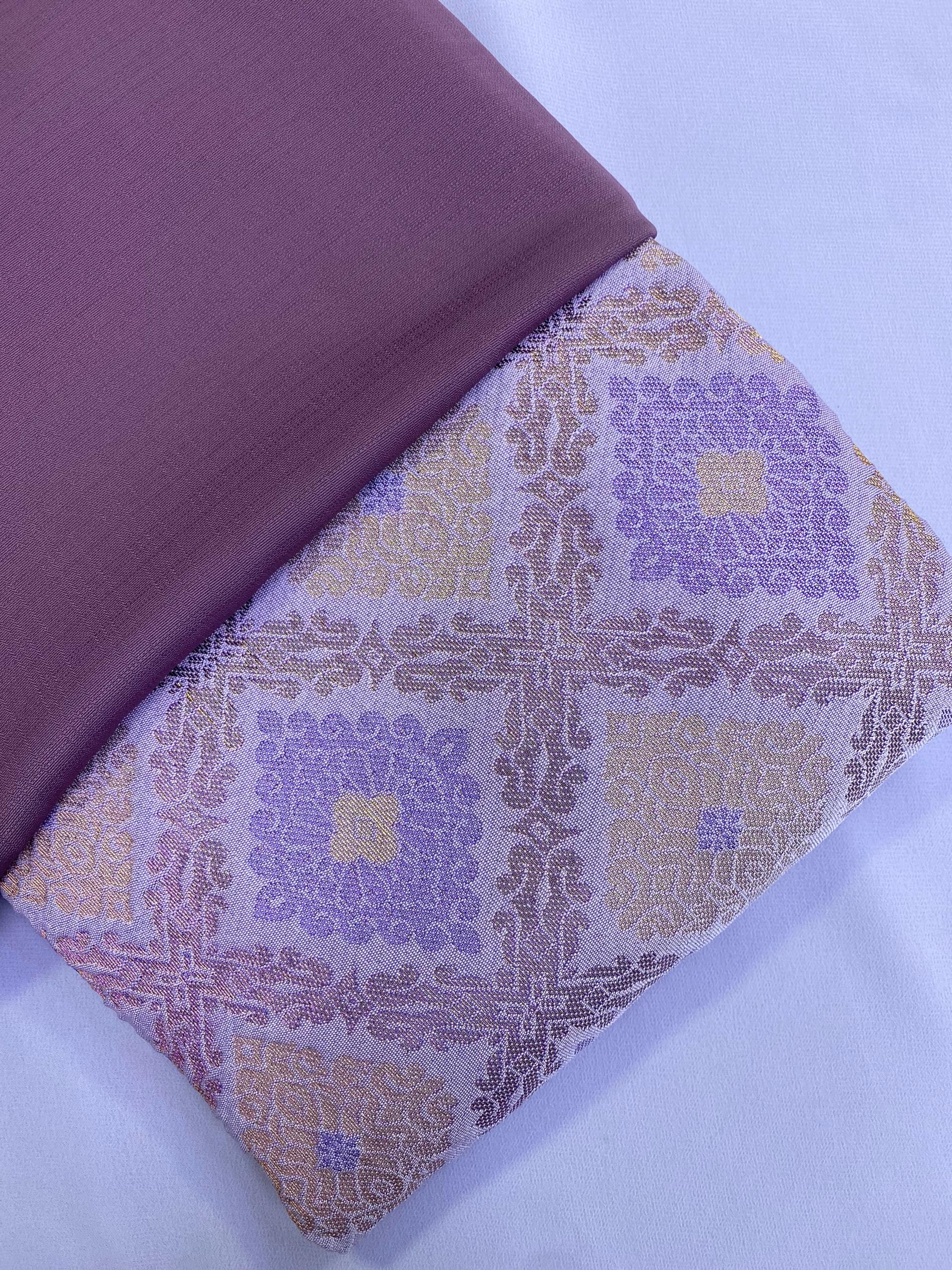 Qaseh Puteri Songket - DUSTY PURPLE