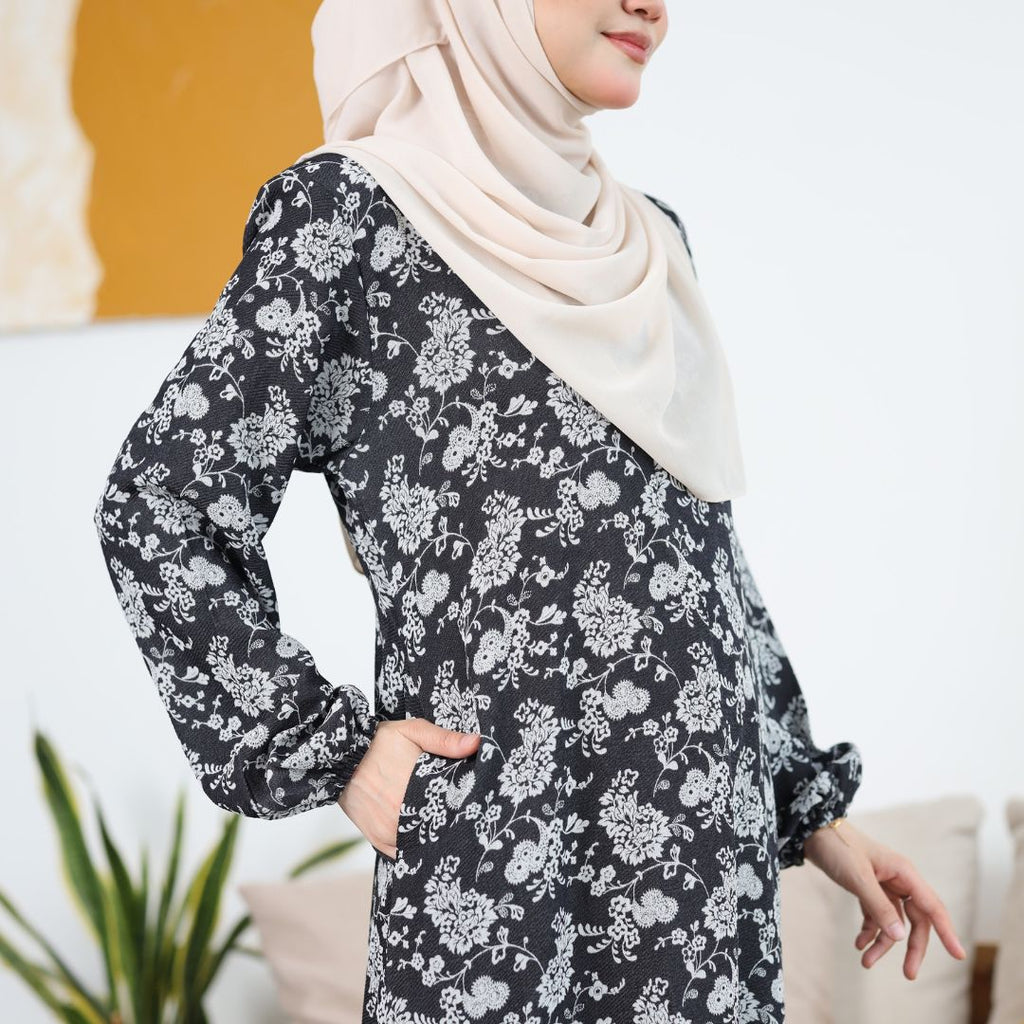 Jubah Asiah - BLACK