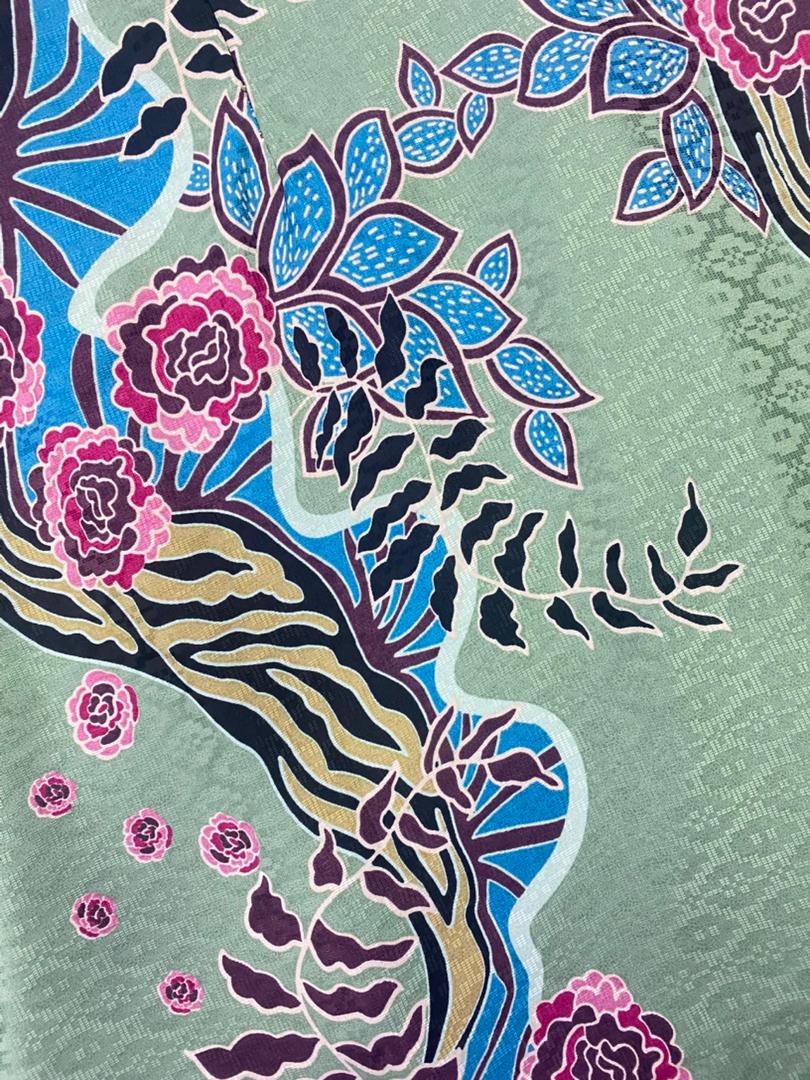 LARA BATIK EXCLUSIVE - LBE-111 ( DUSTY GREEN )