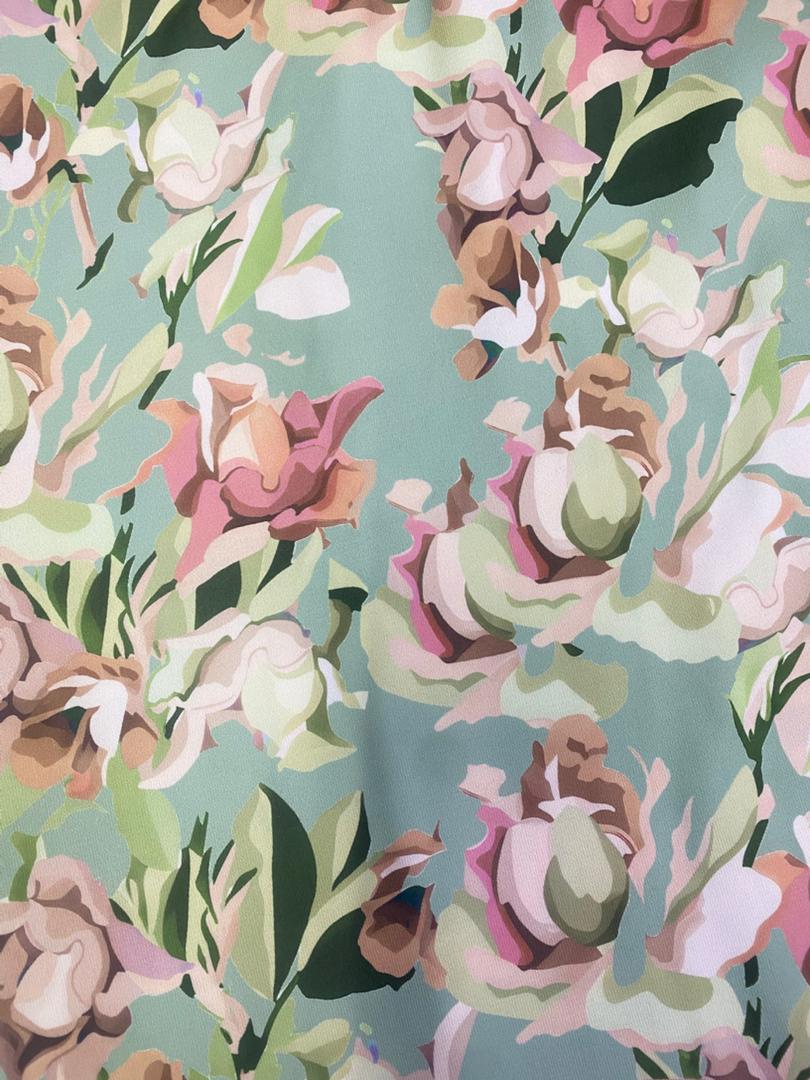 Jubah Khayra Exclusive - JKE-114 ( DUSTY GREEN )