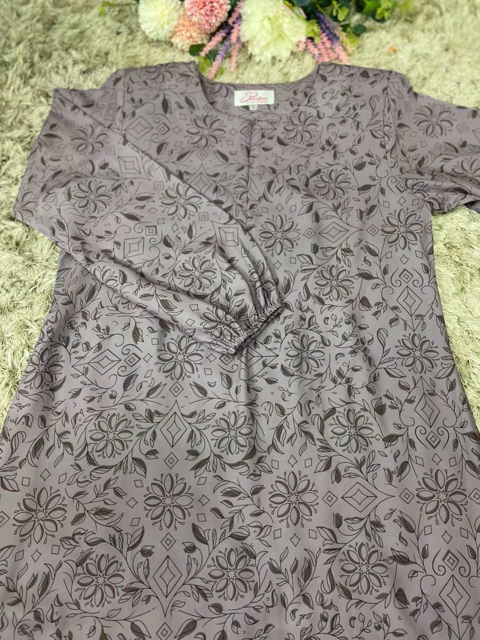 Jubah Zahra Exclusive - JZE-102 ( DUSTY PURPLE )