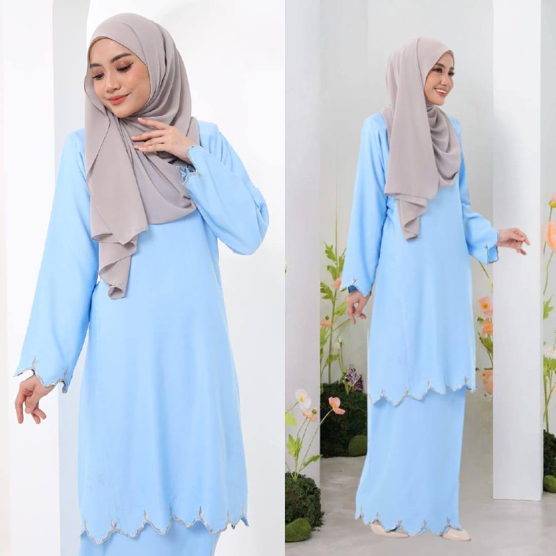 STARINA PLAIN EXCLUSIVE - BABY BLUE