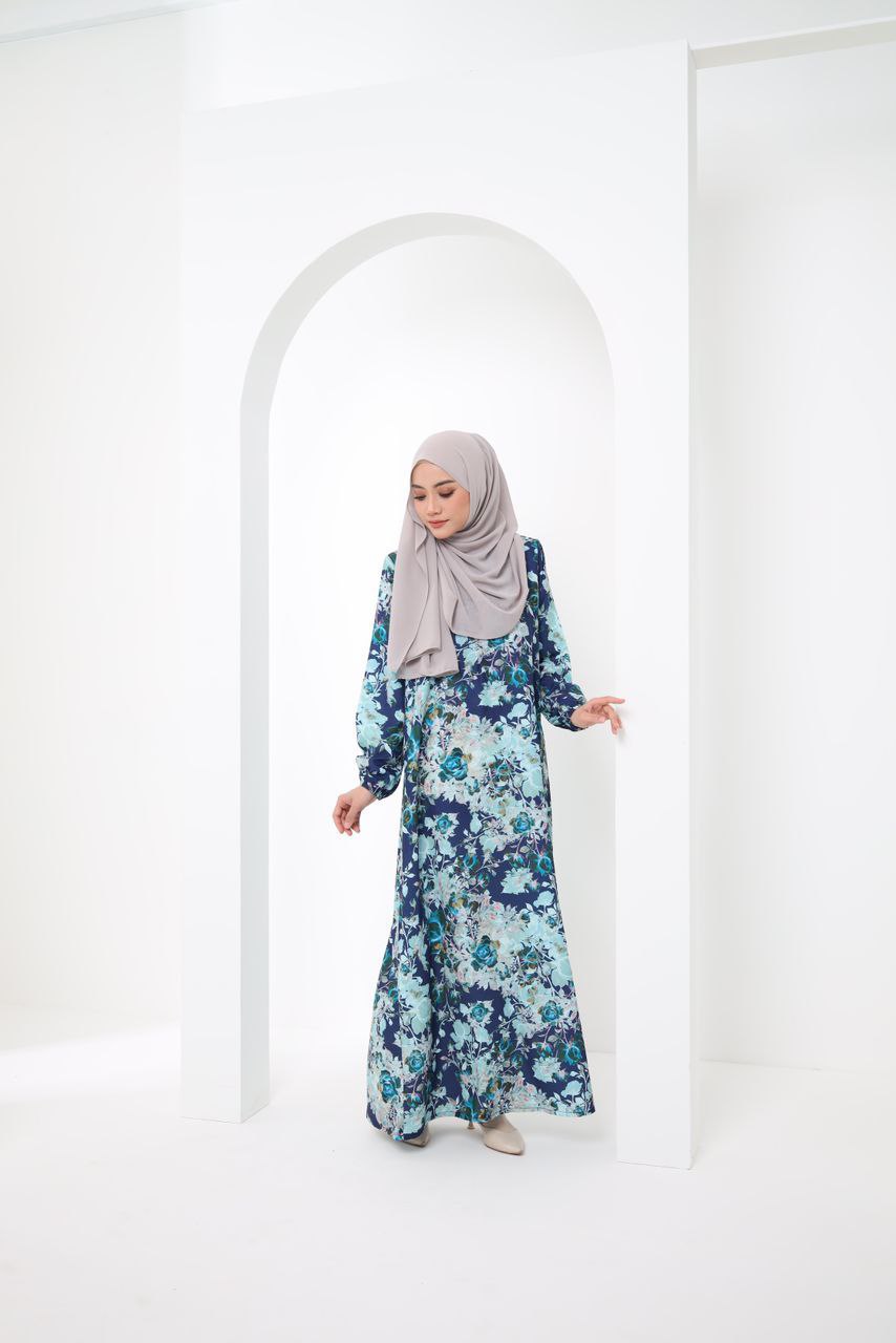 Jubah Maryam Exclusive - JME-802 ( DARK BLUE )