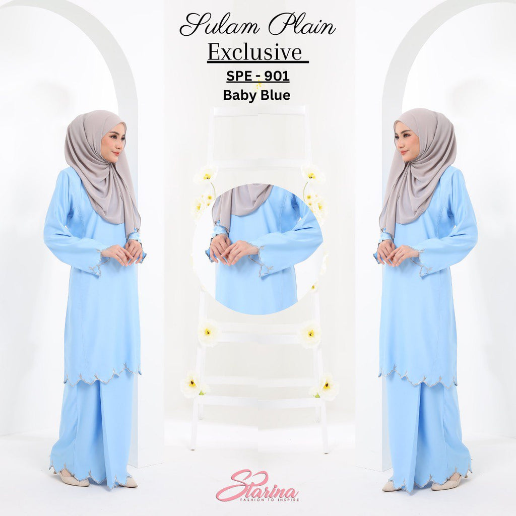 STARINA PLAIN EXCLUSIVE - BABY BLUE
