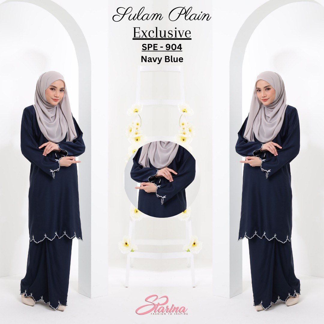 STARINA PLAIN EXCLUSIVE - NAVY BLUE