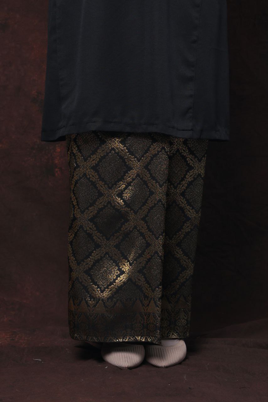 Qaseh Puteri Songket -BLACK