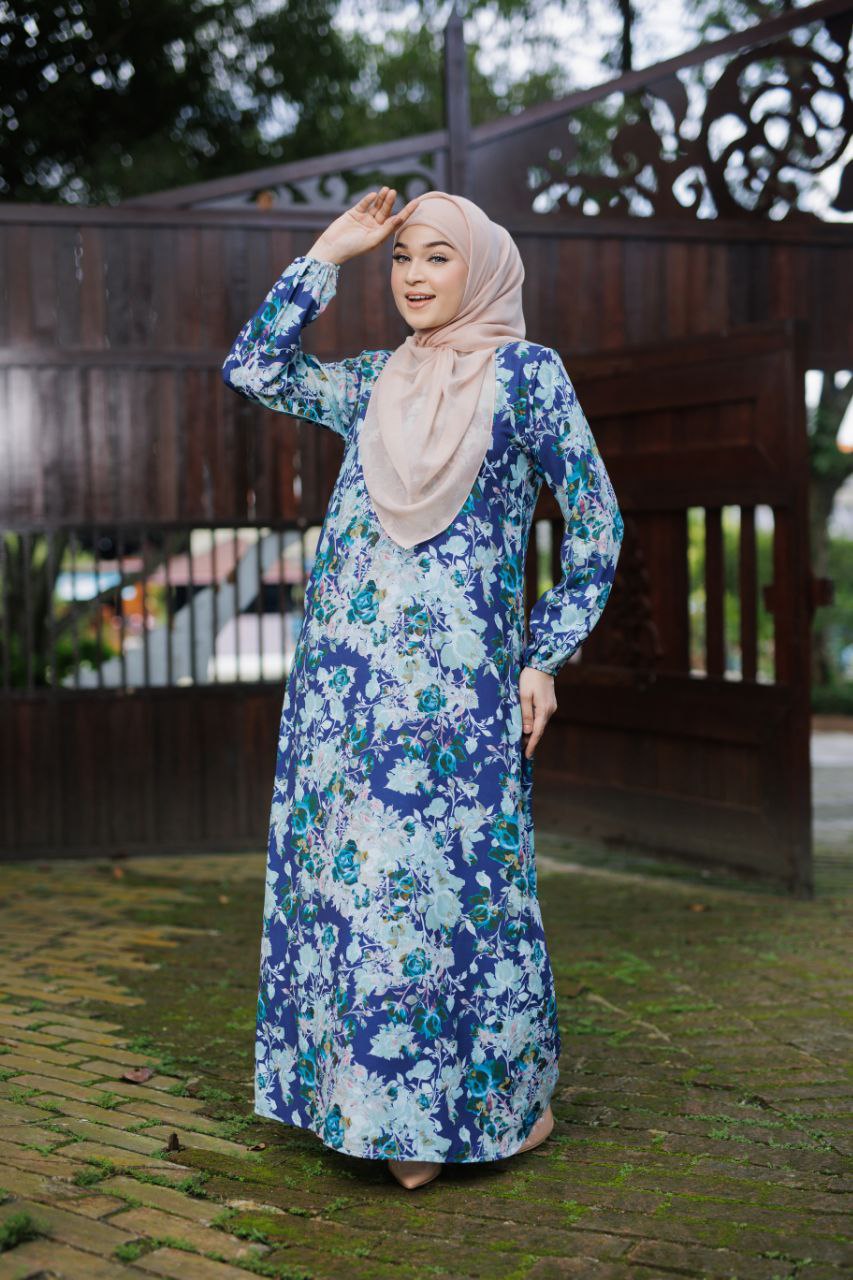 Jubah Maryam Exclusive - JME-802 ( DARK BLUE )