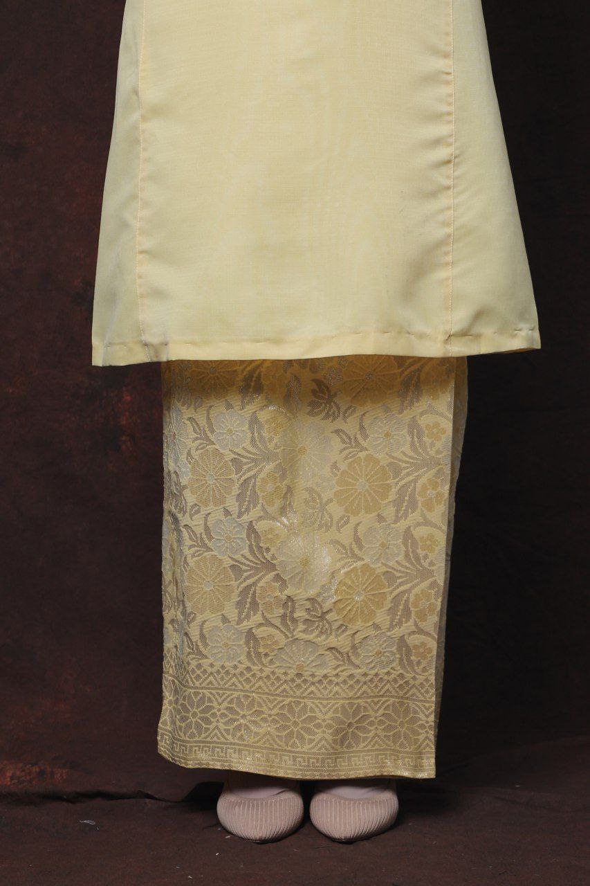 Qaseh Puteri Songket - LIGHT YELLOW