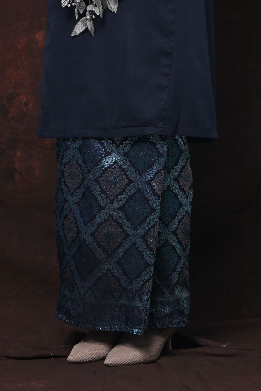 Qaseh Puteri Songket - NAVY BLUE