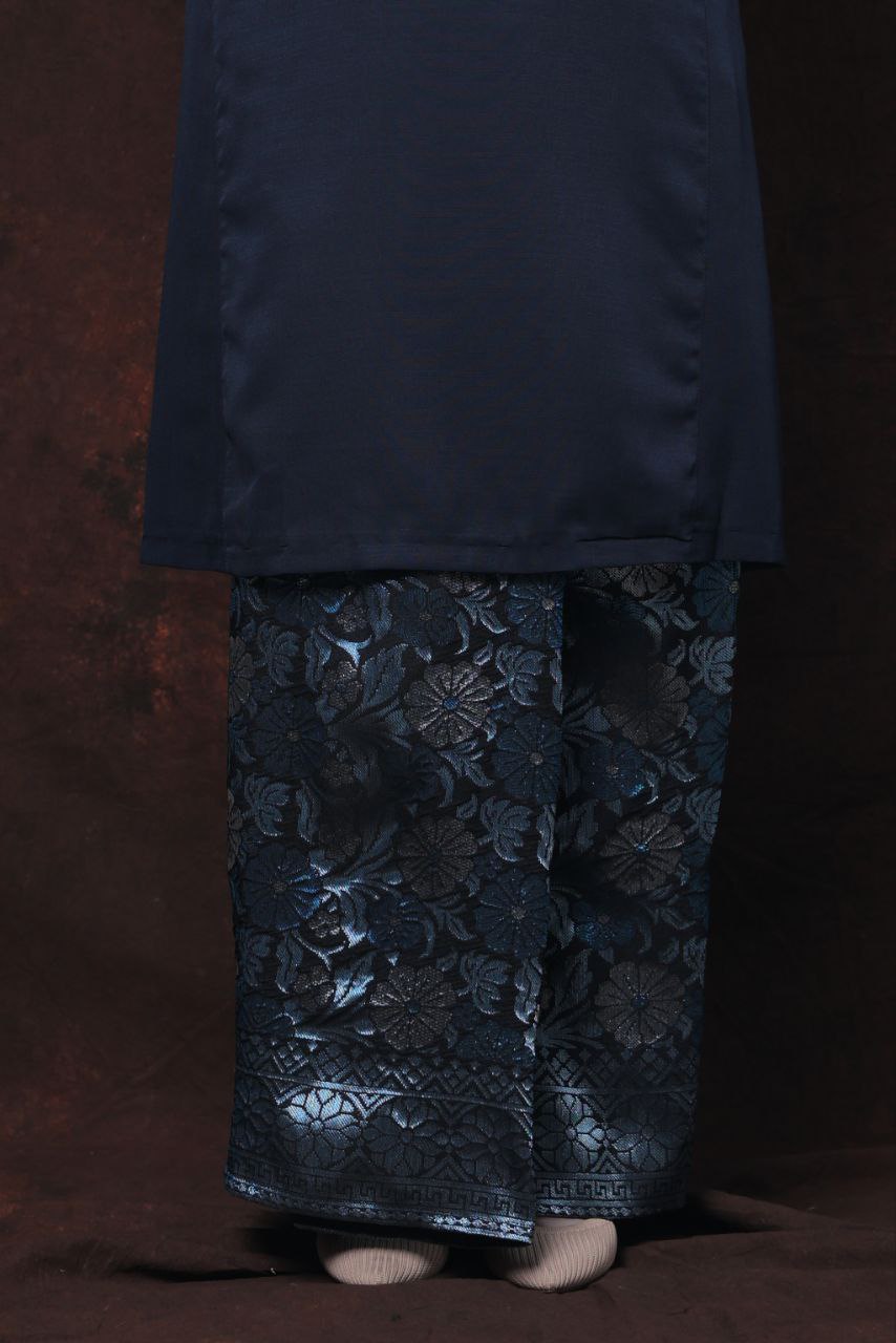 Qaseh Puteri Songket - NAVY BLUE