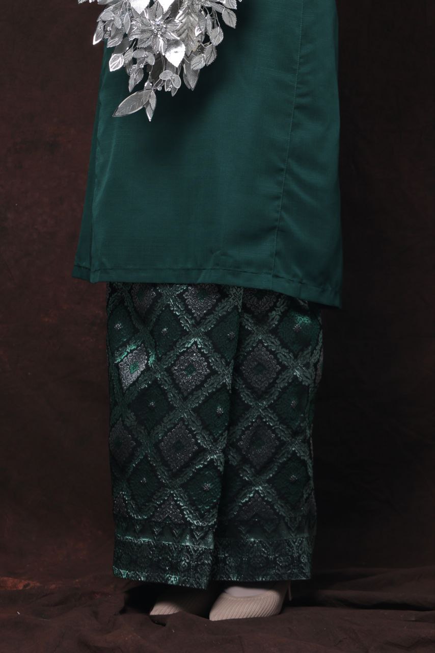 Qaseh Puteri Songket - EMERALD GREEN