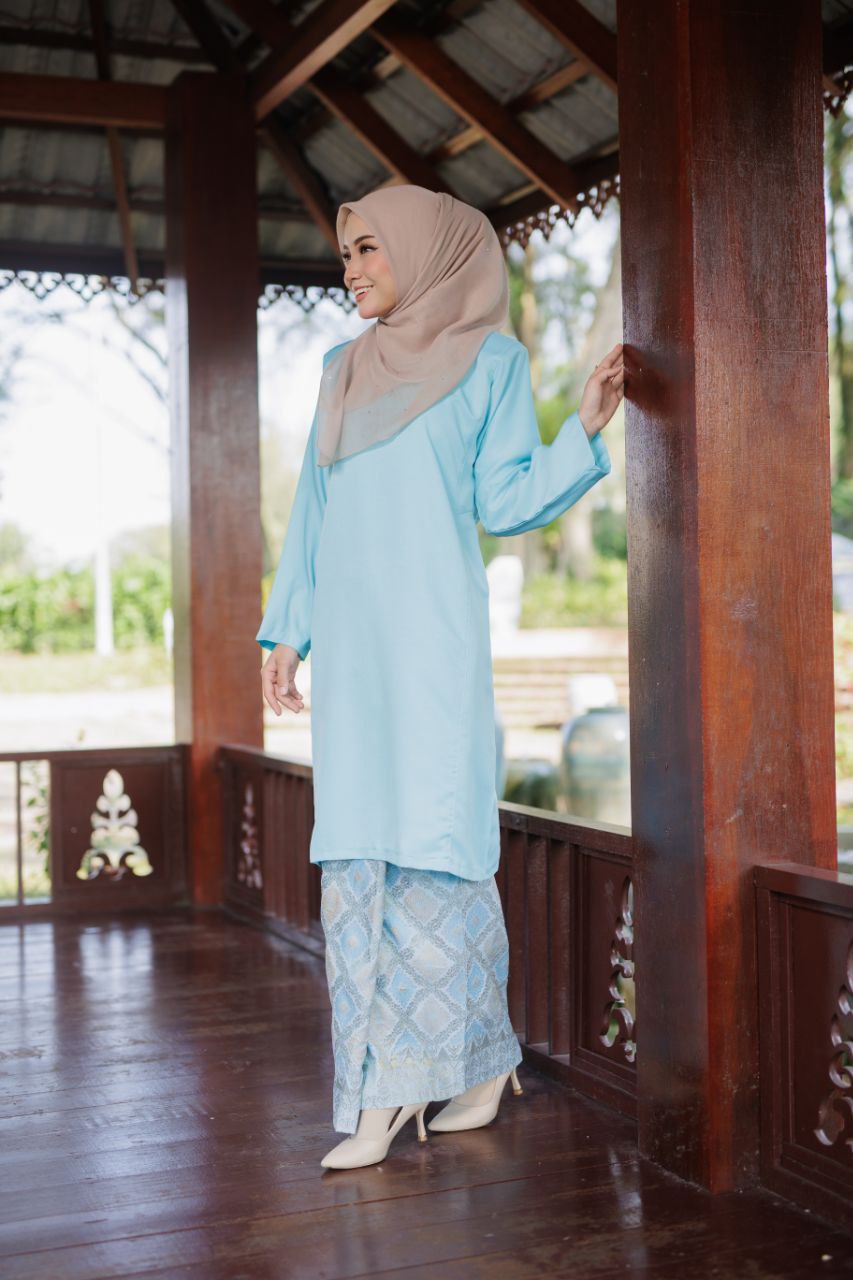 Qaseh Puteri Songket - BABY BLUE