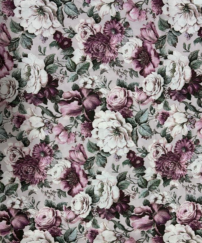 Jubah Qadeeja - PURPLE PLUM PASTEL