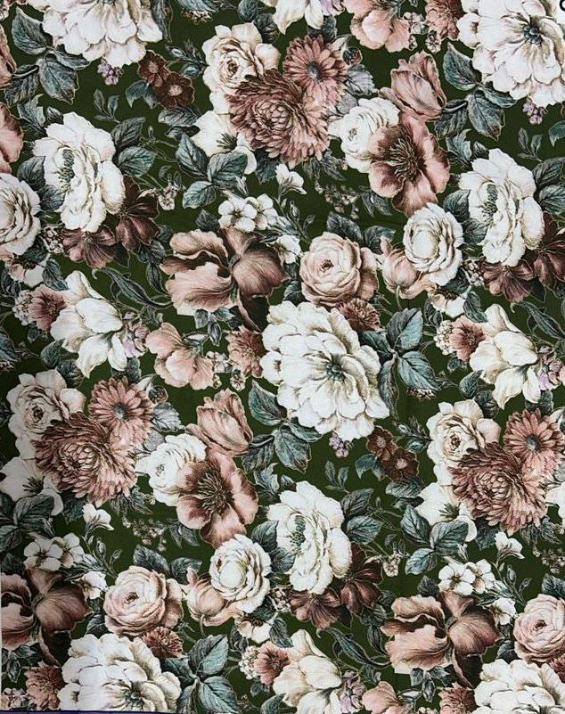 Jubah Qadeeja - FOREST GREEN