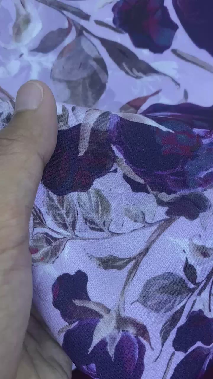 MARYAM SNOW SILK- MSS-815 ( LAVENDER )