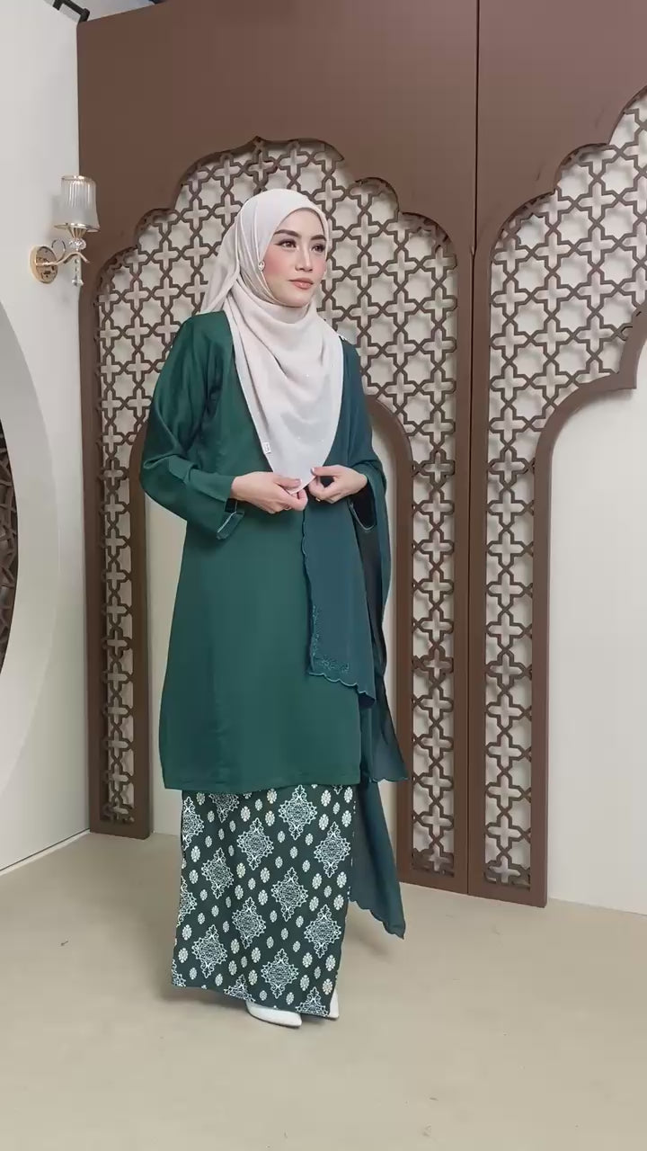 Embun Songket Exclusive - EMERALD GREEN
