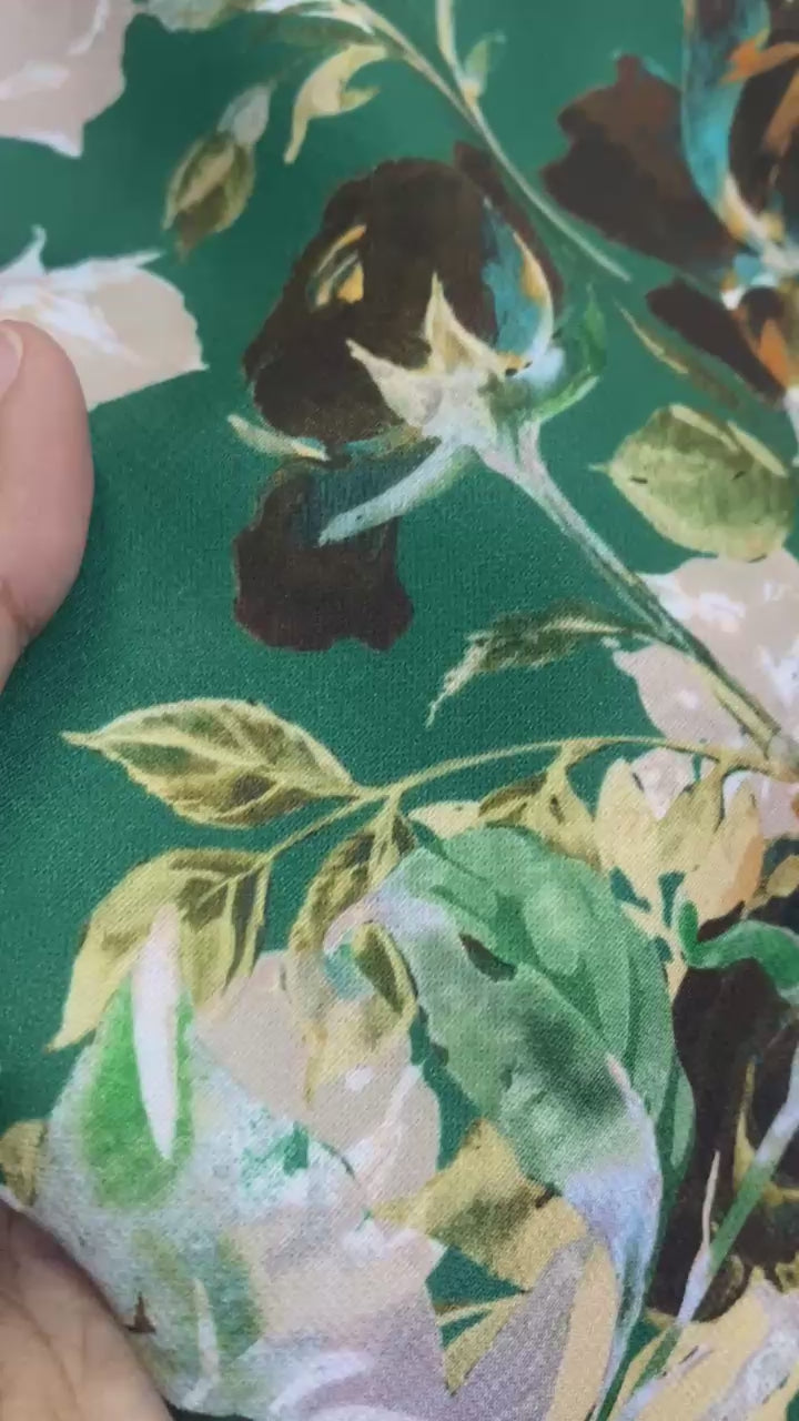 MARYAM SNOW SILK- MSS-811 ( FOREST GREEN )