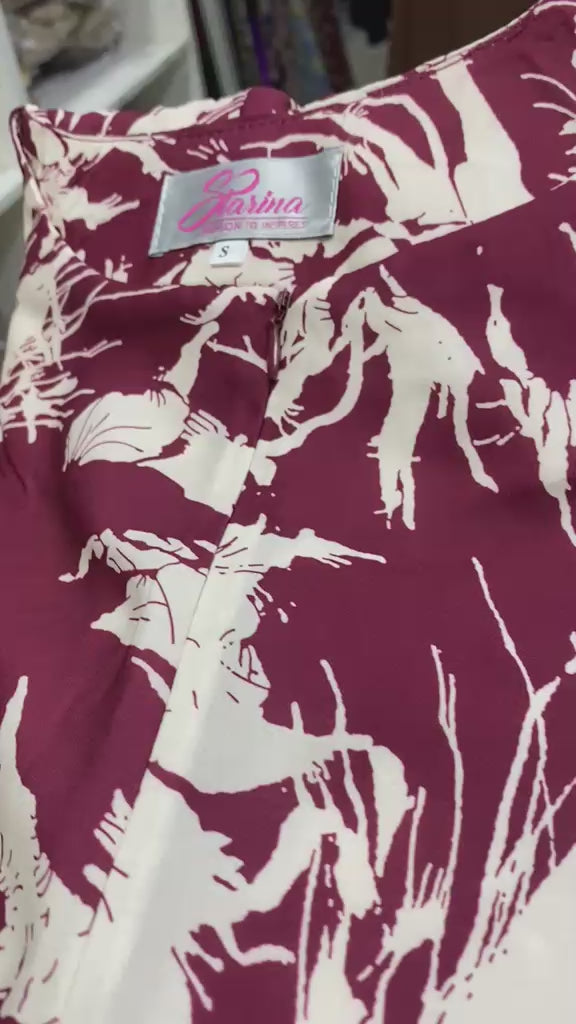 Clara Snow Silk -CSS-720 (MAROON)