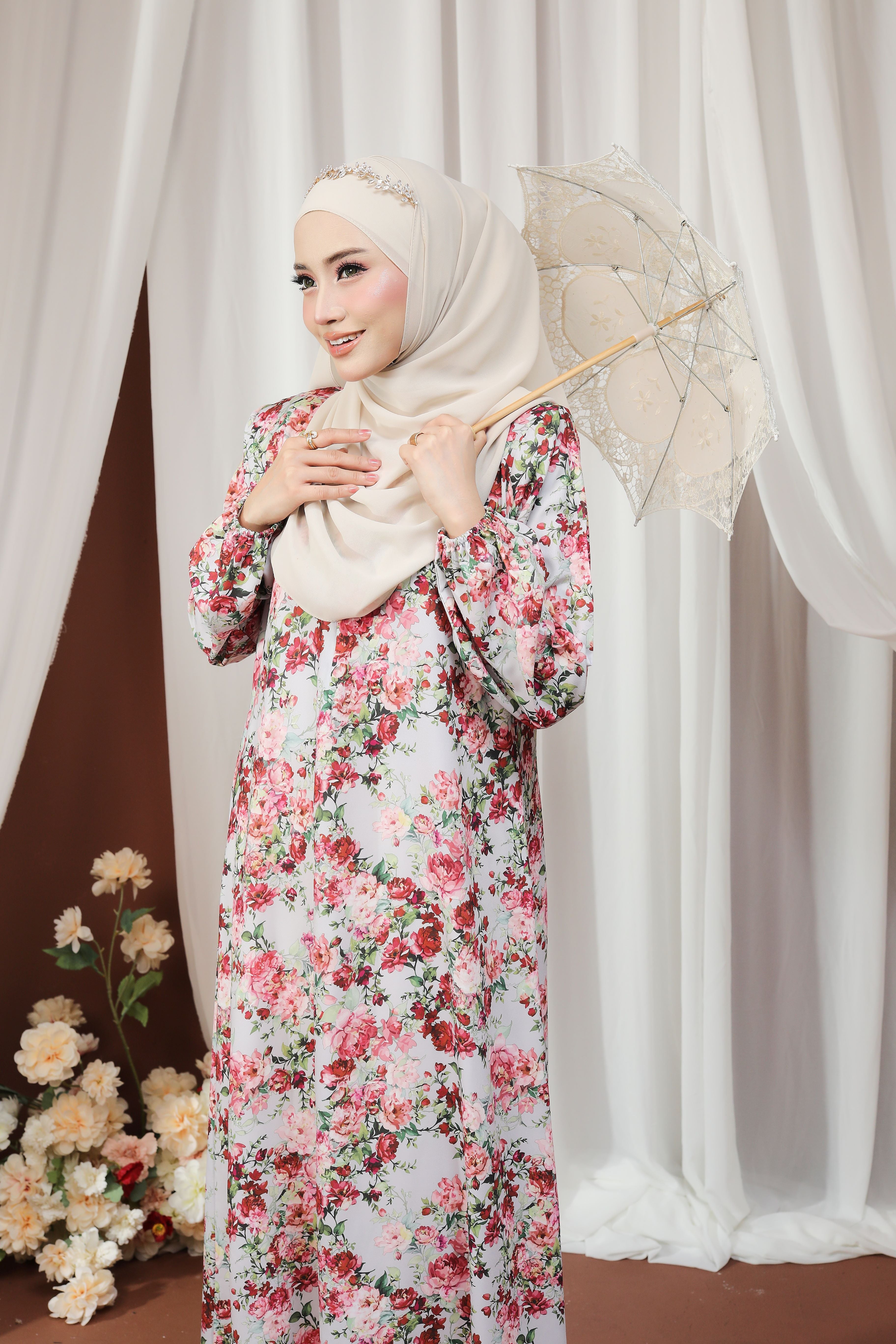 Jubah Humaira Classic - JHC-604 ( ROSEWOOD )
