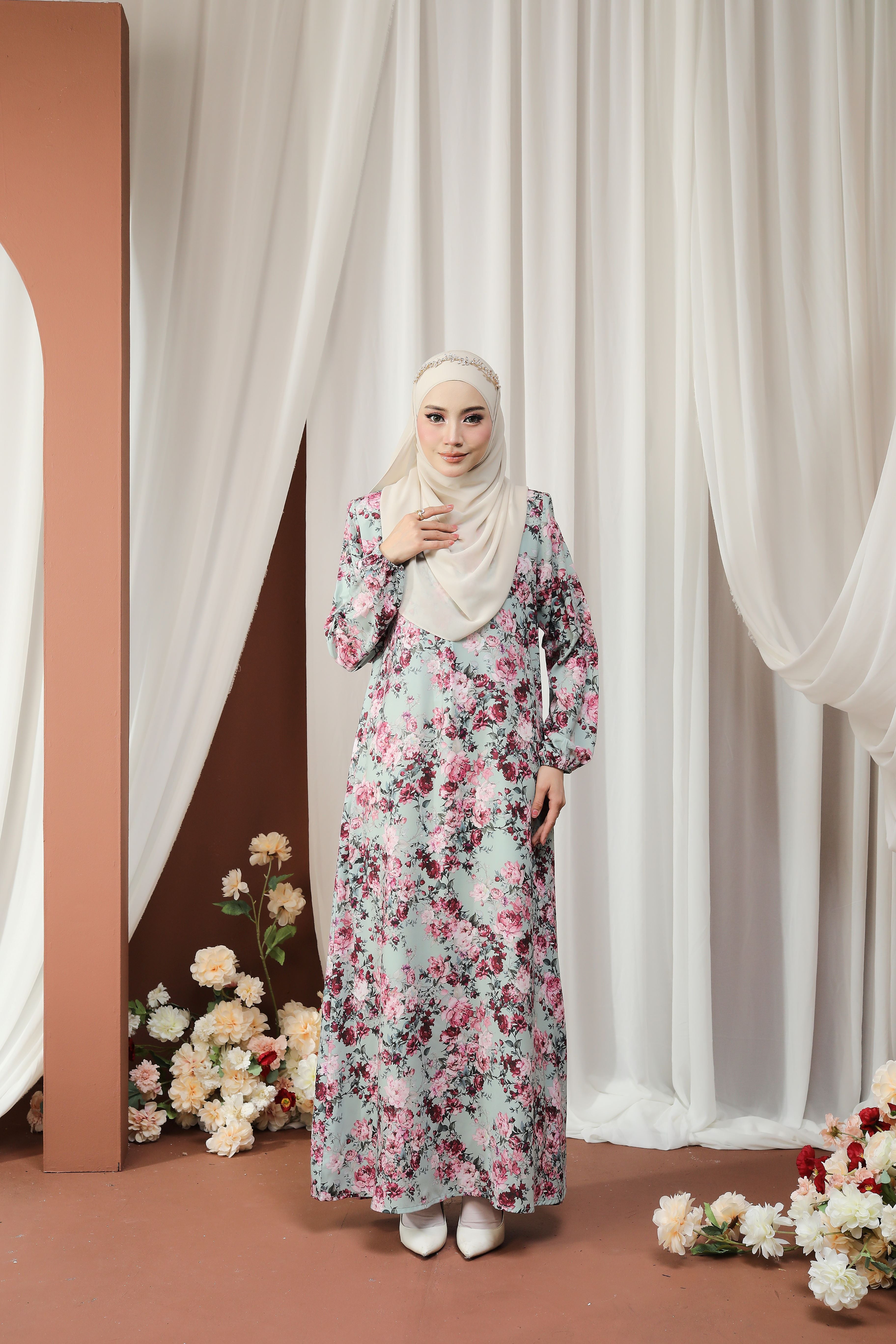Jubah Humaira Classic - JHC-603 ( SOFT MINT  )